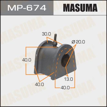 Втулка стабилизатора Masuma MP674