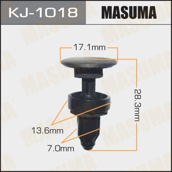 Клипса Masuma KJ1018