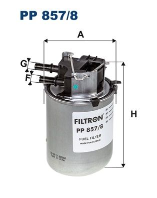 Фильтр топливный FILTRON PP8578