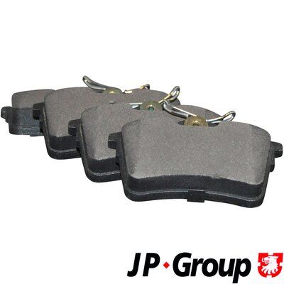 Колодки тормозные дисковые задние JP Group 4163700910