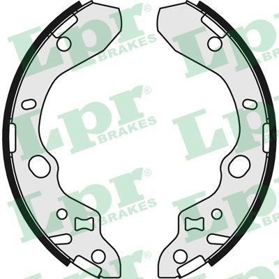 Колодки тормозные барабанные LPR 07910