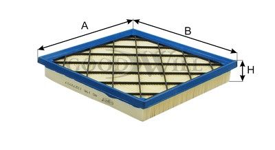 Фильтр воздушный PILENGA FAP1109