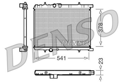 Радиатор DENSO DRM21033