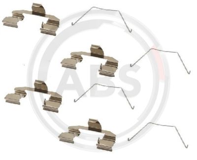 Комплект монтажный тормозных колодок MasterKit 77AA029