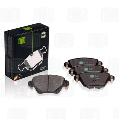 Колодки тормозные дисковые задние TRIALLI PF1077
