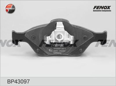 Колодки тормозные дисковые FENOX BP43097