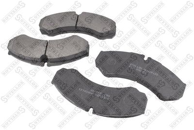 Колодки тормозные дисковые передние STELLOX 662000SX