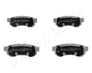 Колодки тормозные дисковые JAPANPARTS PPW07AF