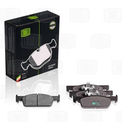 Колодки тормозные дисковые передние TRIALLI PF0101