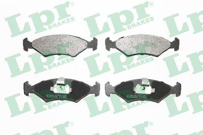 Колодки тормозные передние LPR 05P628