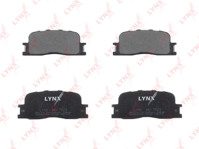 Колодки тормозные задние LYNXauto BD7523