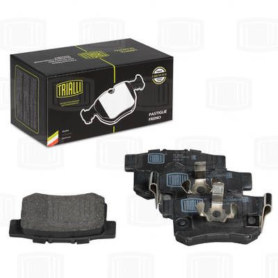 Колодки тормозные задние TRIALLI PF4034
