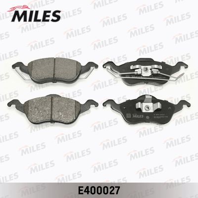 Колодки тормозные передние Miles E400027