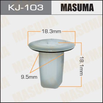 Клипса универсальная Masuma KJ103