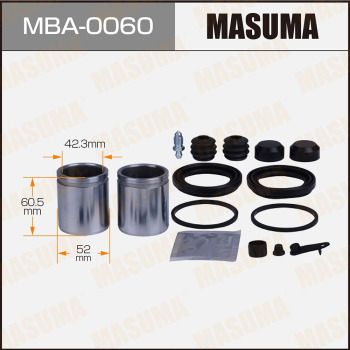 Ремкомплект тормозного суппорта с поршнем Masuma MBA0060