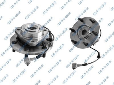 Подшипник ступицы передний комплект GSP 9329017