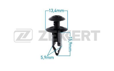 Клипса крепежная Zekkert BE1798
