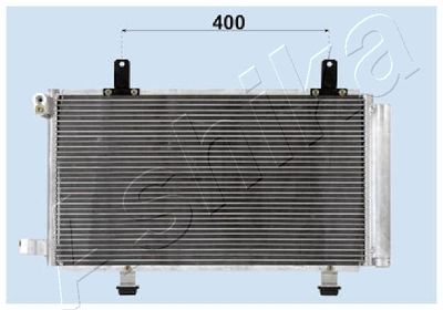Радиатор кондиционера TERMAL 104979