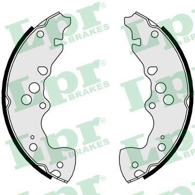 Колодки тормозные барабанные LPR 01032