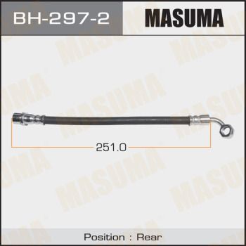 Шланг тормозной задний левый Masuma BH2972
