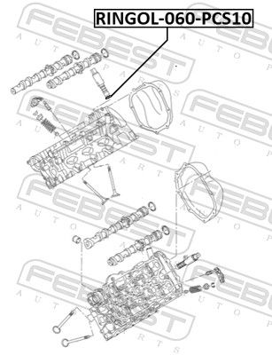 Кольцо уплотнительное VAG 077121437