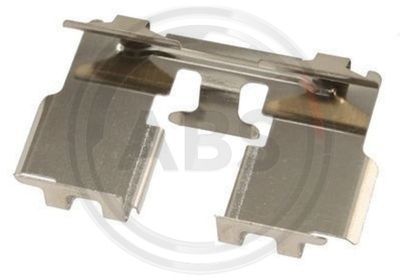 Комплект монтажный тормозных колодок MasterKit 77AA357