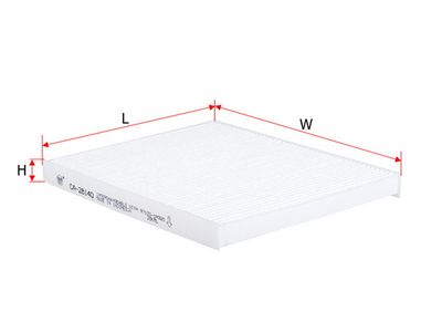 Фильтр салона SAKURA CA28140