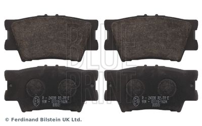 Колодки тормозные дисковые Blue Print ADT342168
