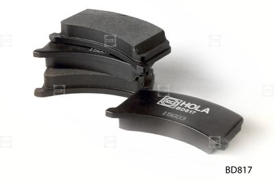 Колодки тормозные дисковые HOLA BD817