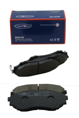 Колодки тормозные дисковые передние BLITZ BB0335