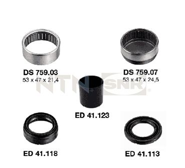 Ремкомплект балки моста SNR KS55906