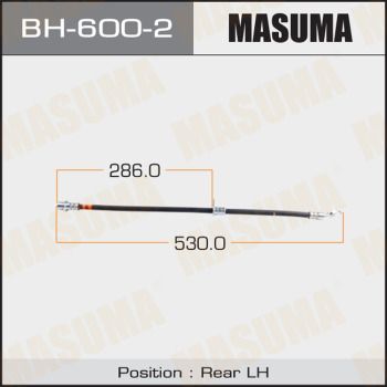 Шланг тормозной Masuma BH6002