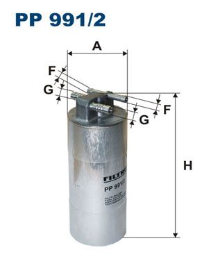 Фильтр топливный FILTRON PP9912