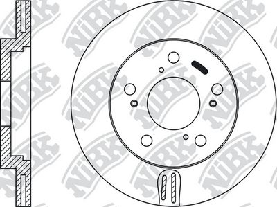 Диск тормозной передний NIBK RN1496