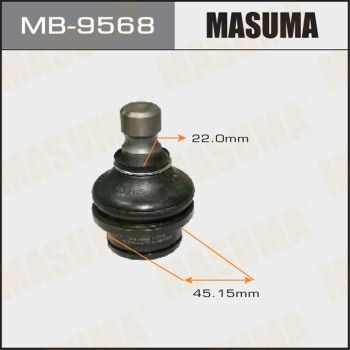 Опора шаровая заднего верхнего рычага Masuma MB9568