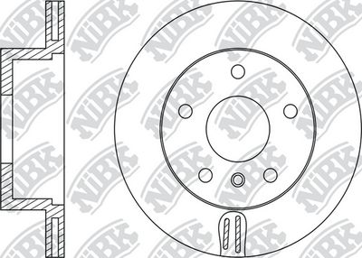 Диск тормозной передний MARSHALL M2000563