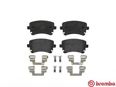 Колодки тормозные задние BREMBO P85076