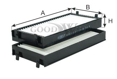 Фильтр салона GOODWILL AG6312KCF