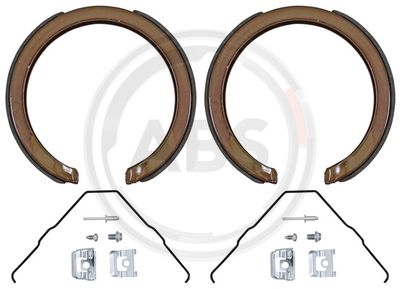 Колодки тормозные барабанные TRUSTING 040163K