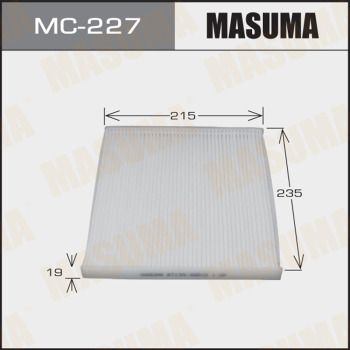 Фильтр салона Masuma MC227