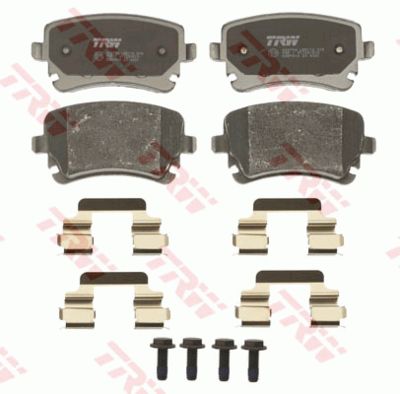 Колодки тормозные задние TRW GDB1516