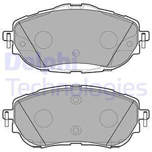 Колодки тормозные передние DELPHI LP2691