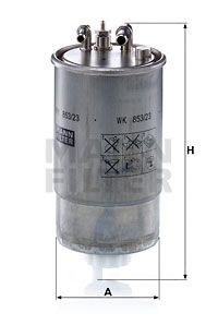 Фильтр топливный MANN-FILTER WK85323