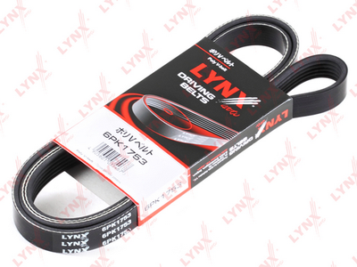 Ремень поликлиновой LYNXauto 6PK1753