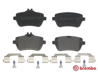 Колодки тормозные дисковые задние BREMBO P50117
