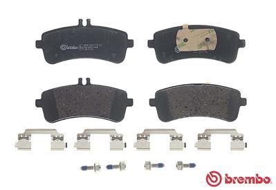 Колодки тормозные дисковые задние BREMBO P50132