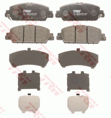Колодки тормозные дисковые TRW GDB3615