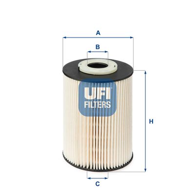 Фильтр топливный дизель UFI 2602000