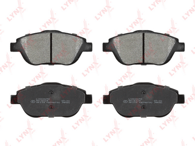 Колодки тормозные передние LYNXauto BD6124