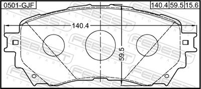 Колодки тормозные задние CTR GK1475